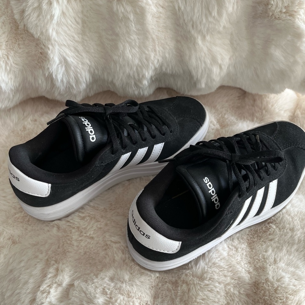 Adidas Black and White Classic Sneakers